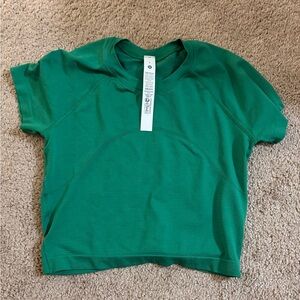 Lululemon Cropped Swiftly Top